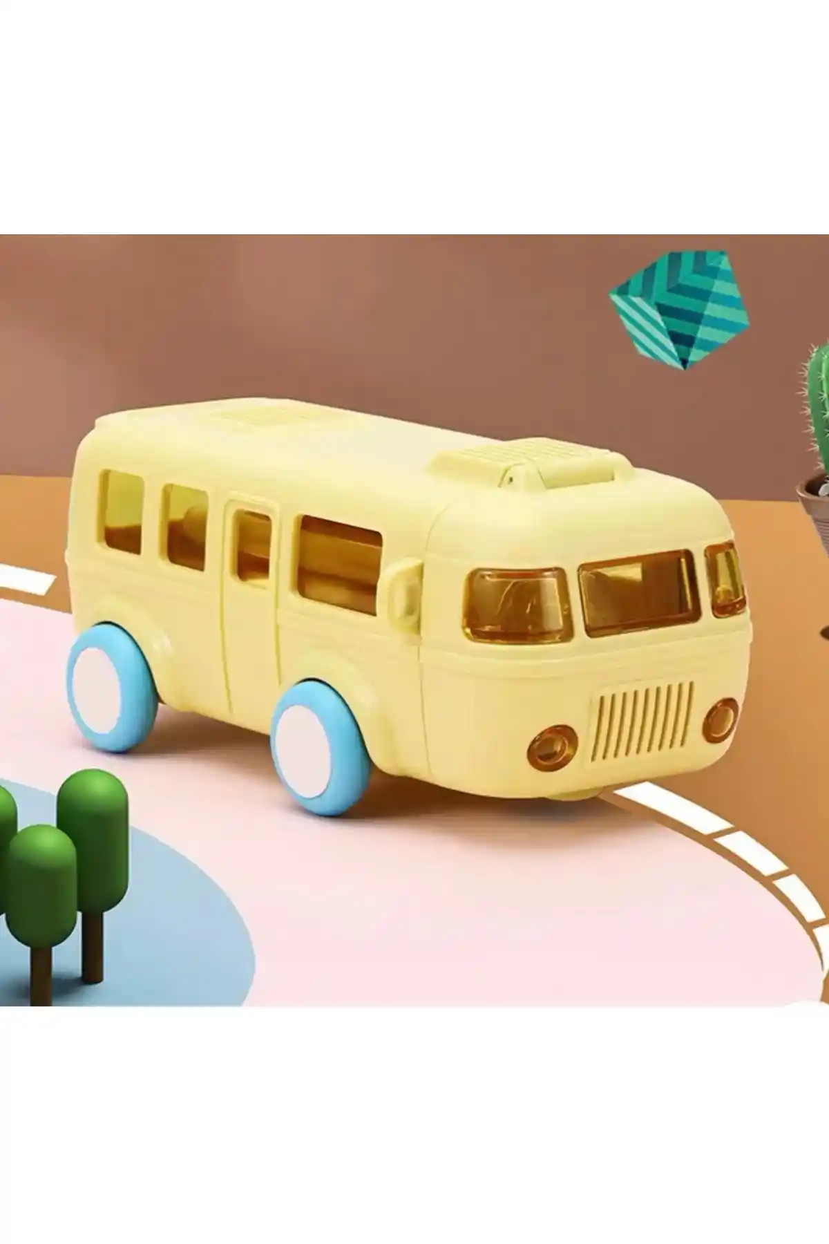 Çocuklar İçin Eğlenceli ve Pratik Araba Otobüs Şekilli Su Şişesi Ürün İncelemesi