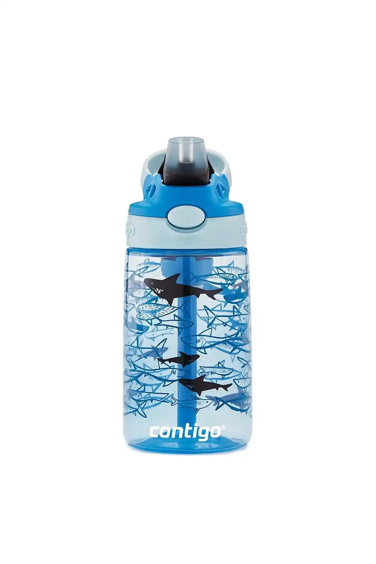 Contigo Gizmo Flip Pro Sharks Tritan Çocuk Suluğu: Güvenli ve Kullanışlı Tasarım