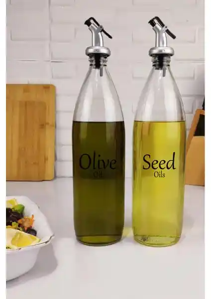 Digithome Vetro 2'li Yağdanlık Seti Modern ve Pratik Mutfak Gereçleri