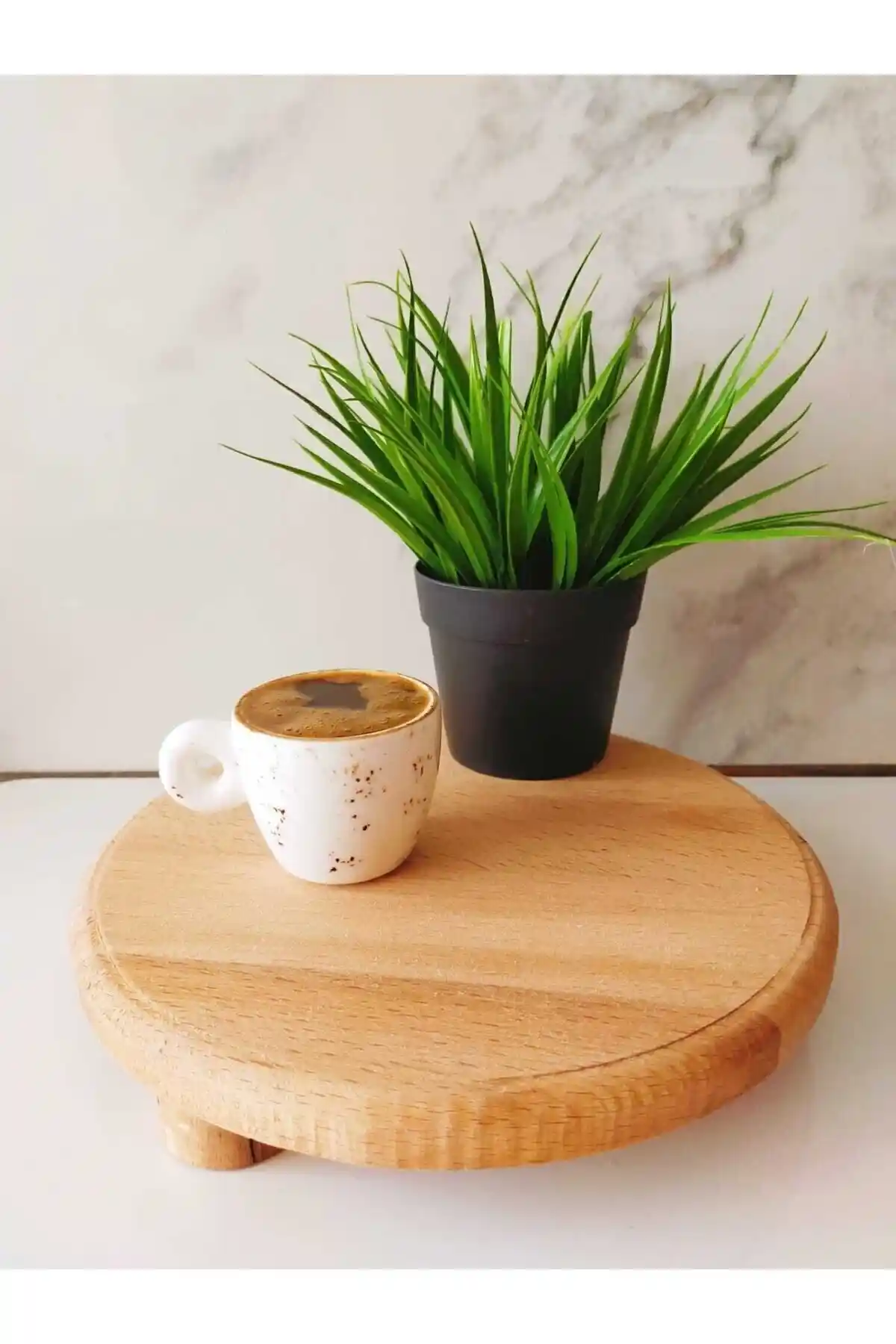 Doğal Ahşap Mini Ayaklı Sofra Sunumlukları Estetik ve Dayanıklı Tasarım