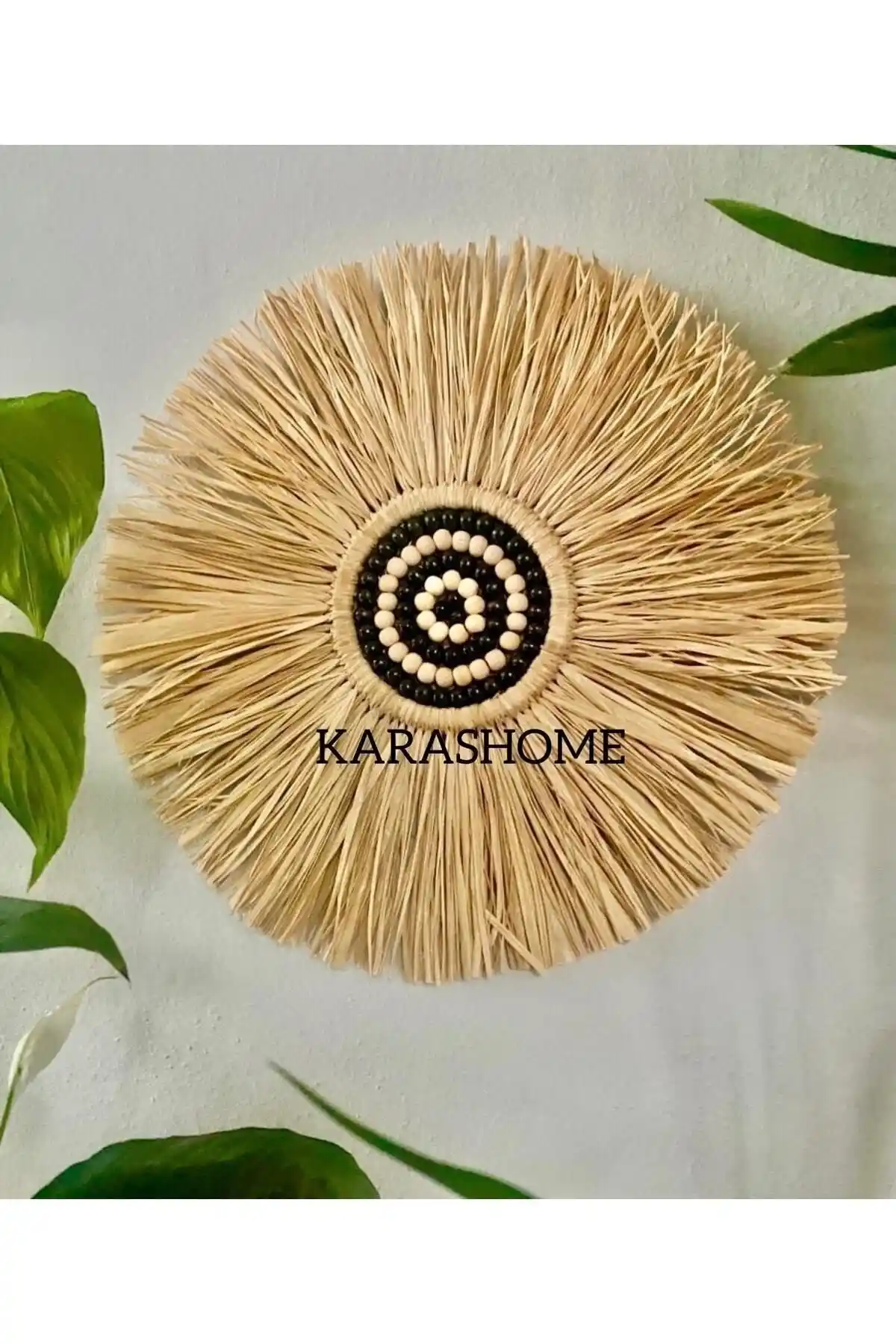 Doğal Rafya Boncuklu Duvar Süsü: El Yapımı ve Doğal Malzemelerle Dekorasyon İpuçları