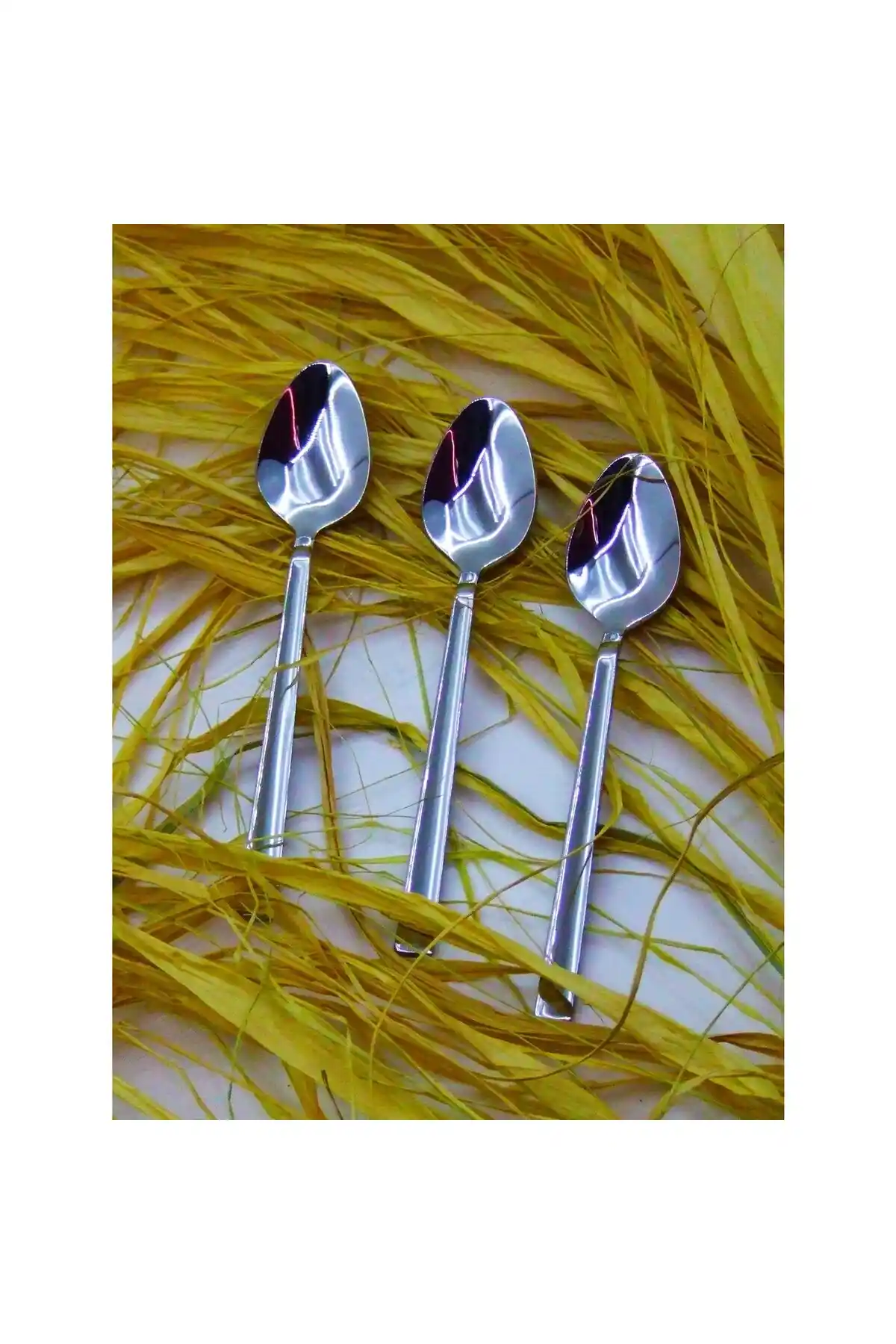 Doğuş Pazar 24 Adet Paslanmaz Çay Kaşığı Seti Günlük Kullanım ve Dayanıklılık İçin Uygun