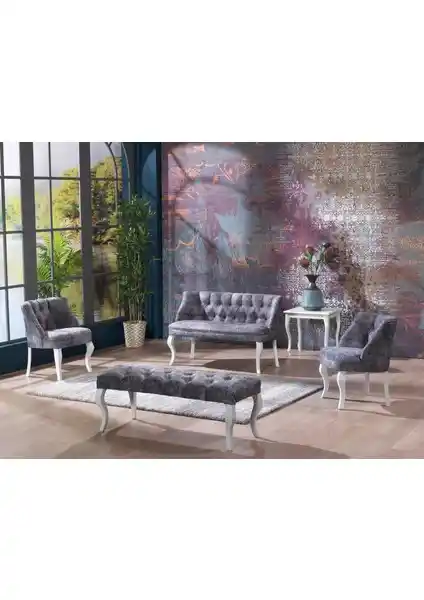 EserTrade Çay Seti Koltuk Takımı Modern Tasarım ve Dayanıklı Malzemelerle Şıklık Sağlar