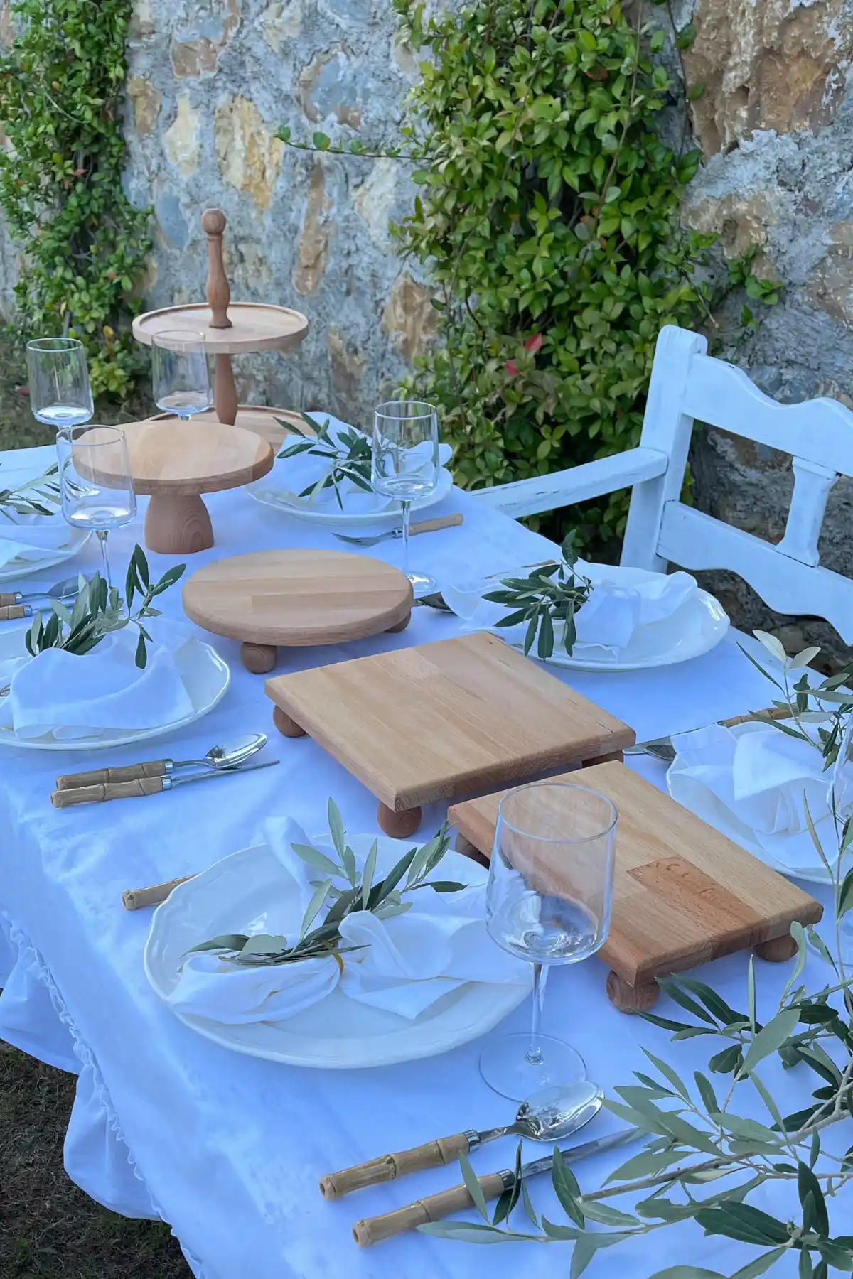 Justwood 5'li Kayın Masif Ahşap Sunum Seti ve Kek Standı Detaylı İnceleme