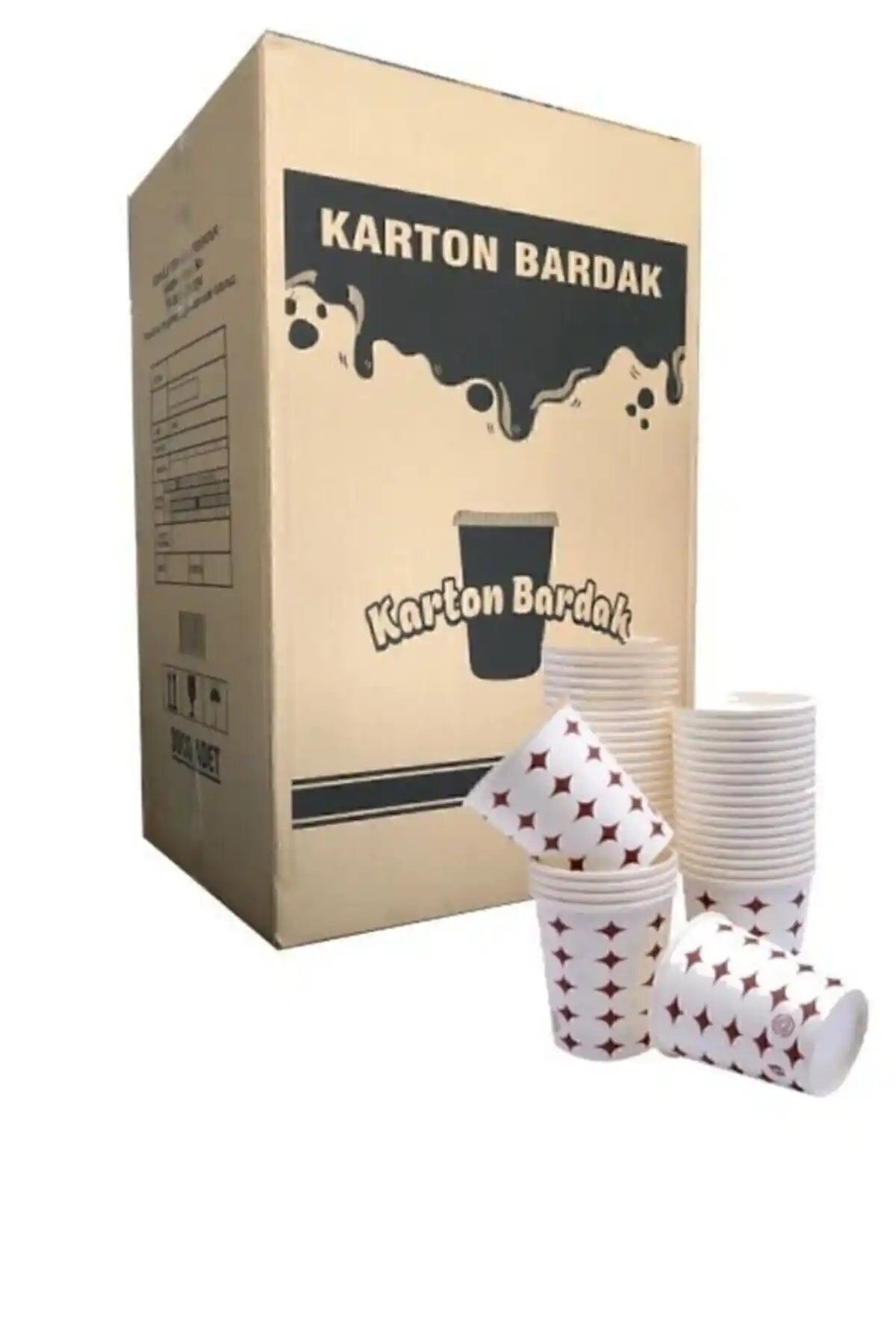 Karton Bardak 6.5 Oz 50×2 Paket: Dayanıklı ve Estetik Tek Kullanımlık İçin Uygun