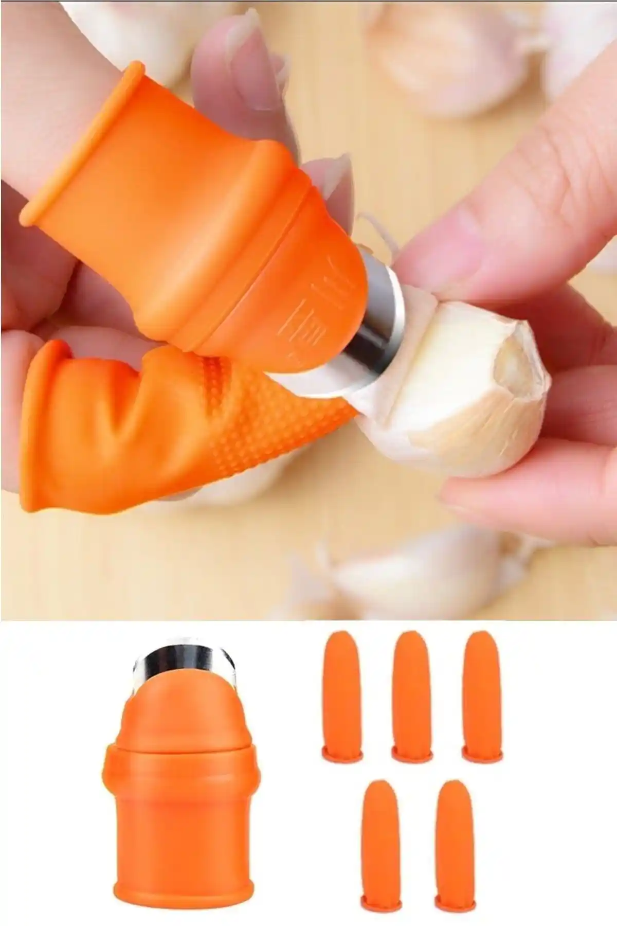 Kitchen Live Pratik Baş Parmak Koruyucu Eldiveni ile Güvenli ve Pratik Sebze Meyve Hazırlama