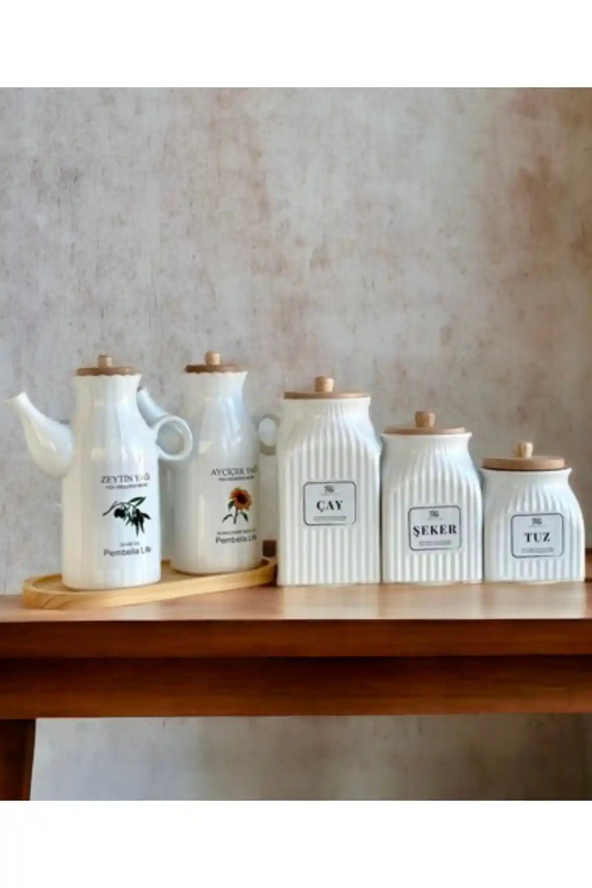 Kitchen Pembelia 6 Parça Bambu Standlı Papatya Porselen Seti Detaylı İnceleme ve Kullanıcı Yorumları