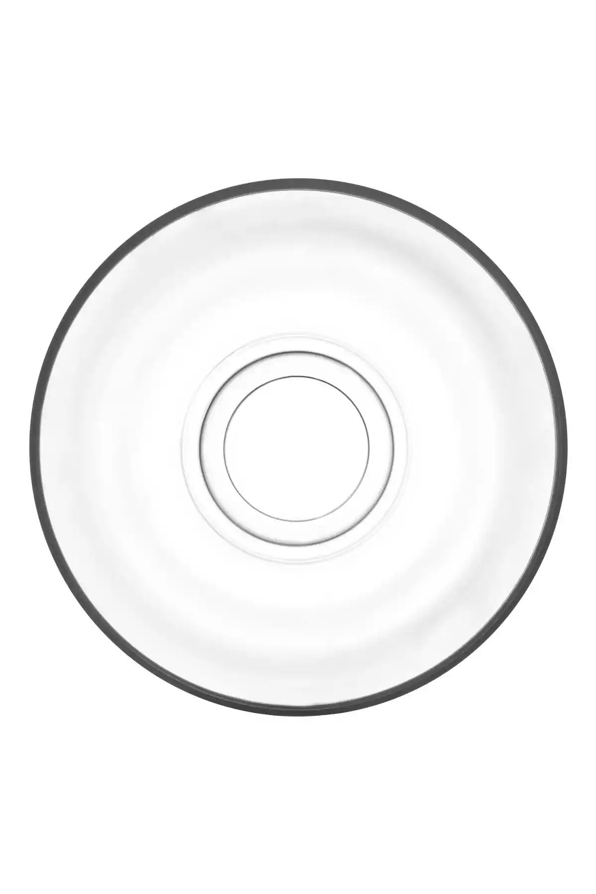 LAV Klasik Cam Çay Tabağı 6 Kişilik Şık ve Dayanıklı Modern Tasarım