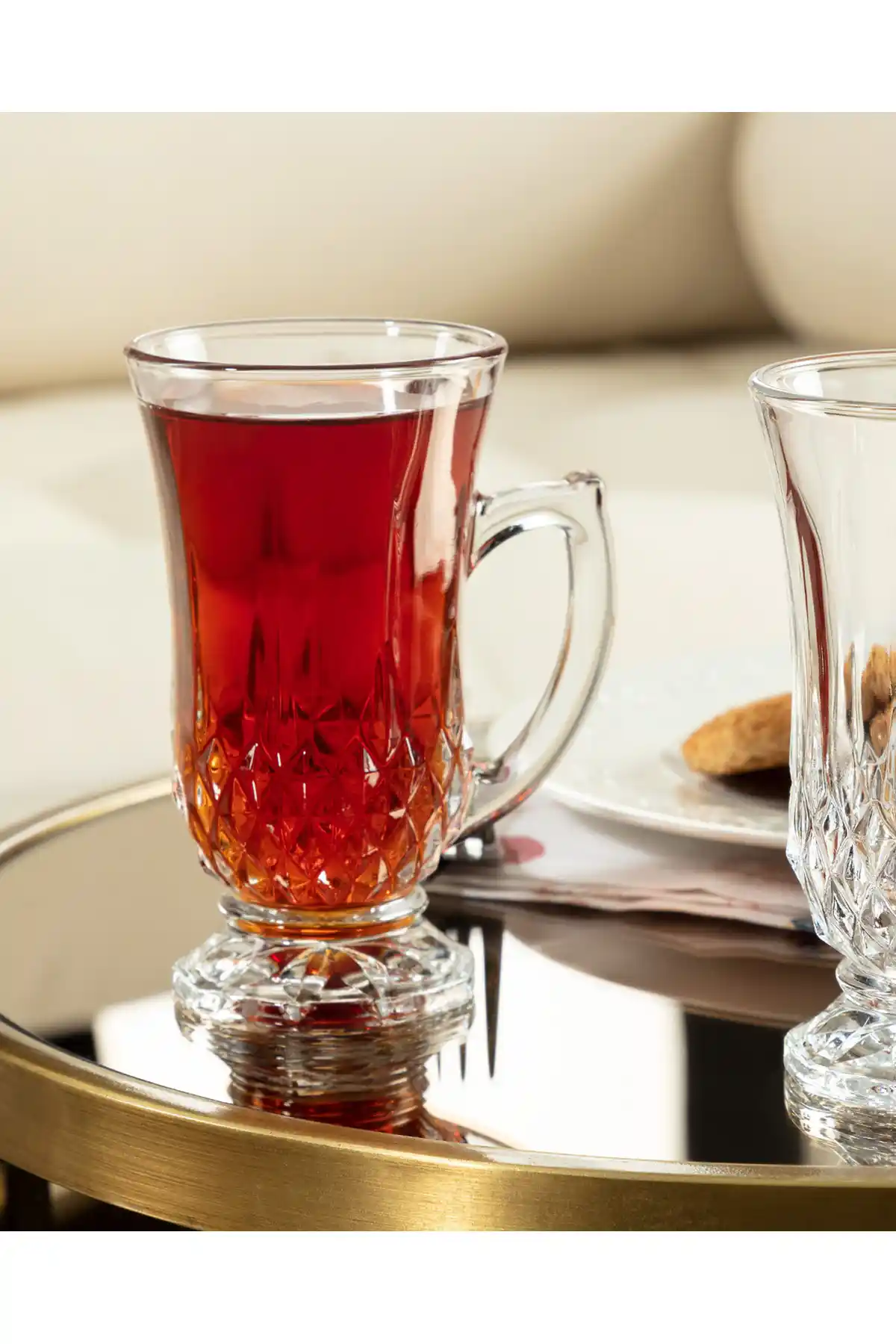 Madame Coco Audrey 4'lü Çay Fincanı Seti Estetik ve Fonksiyonellik Bir Arada