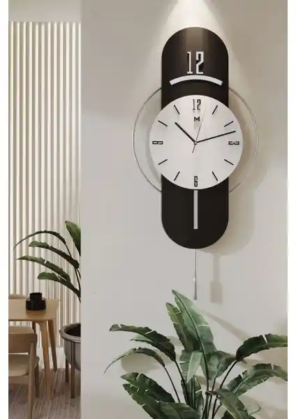 MetaQuartz Milano Time: Modern ve Şık Duvar Saati ile Dekorasyonunuzu Zenginleştirin