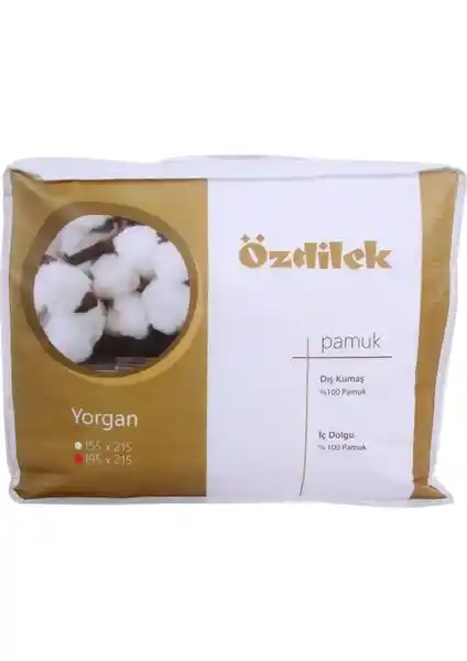 Özdilek Pamuk Dolgulu Çift Kişilik Yorgan: Doğal ve Konforlu Uyku İçin Ideal Seçenek