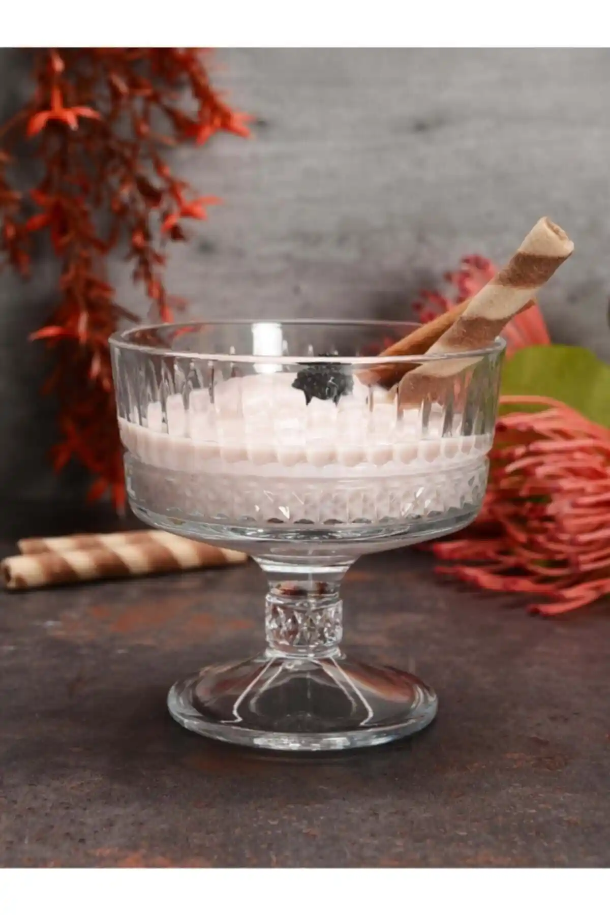 Paşabahçe Elysia Düz Dondurmalık Seti 2'li Modern ve Şık Tasarım