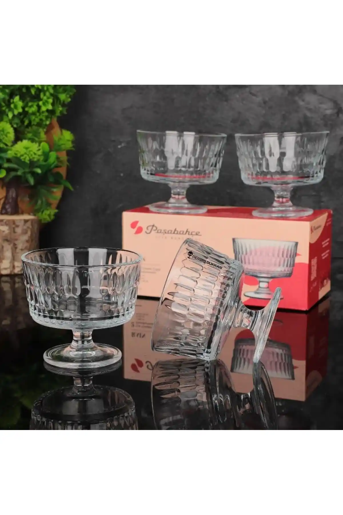 Paşabahçe Rain Dondurmalık Seti: Dayanıklı ve Estetik Mutfak Aksesuarları