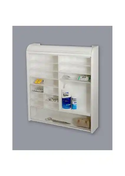 Primanova Panjurlu Plastik Ecza Dolabı Güvenlik ve Estetik Birlikteliği Sağlar