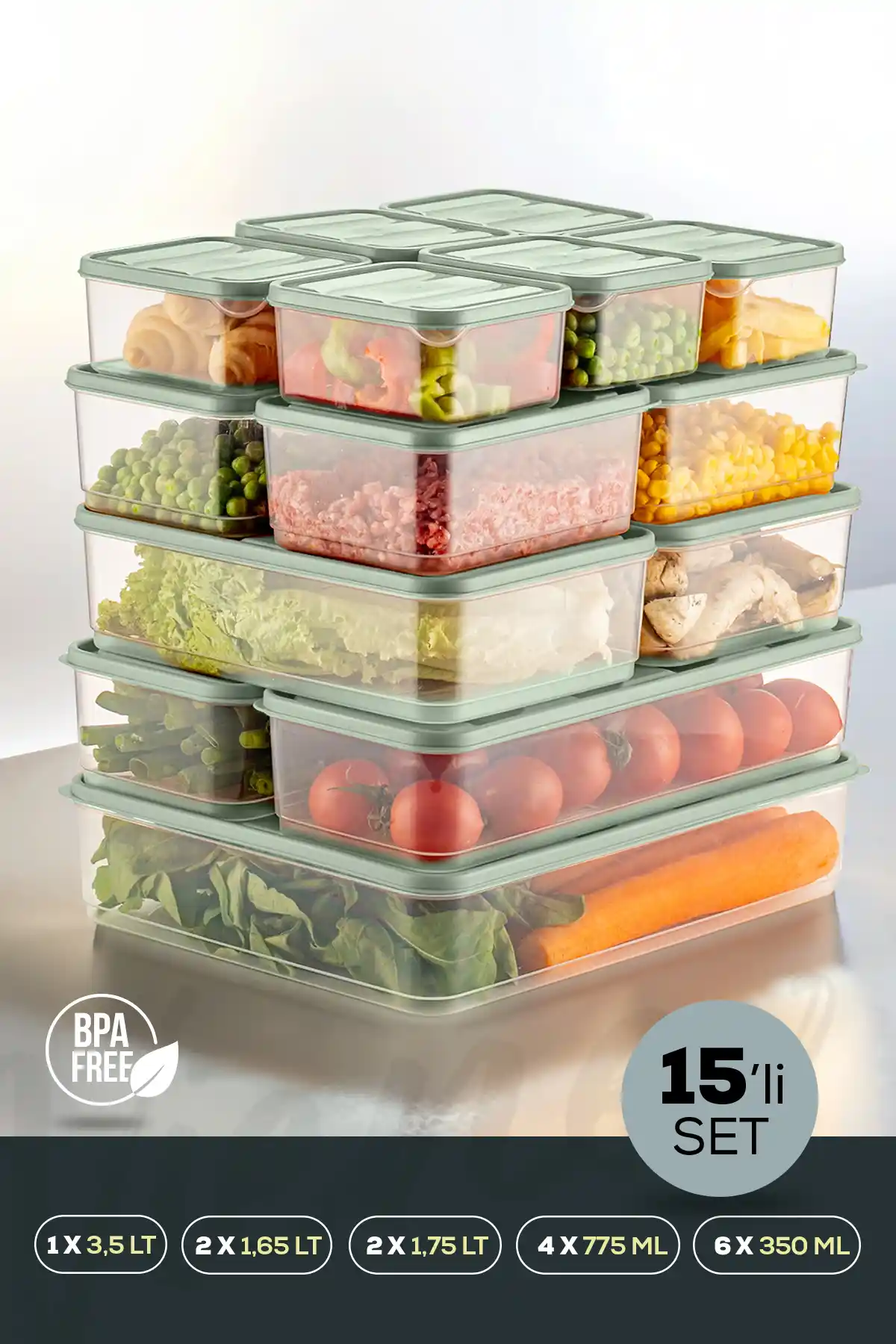 Vienev 15'li Buzdolabı Düzenleyici Organizer: Çok Yönlü Saklama Çözümleri ve Estetik Tasarım