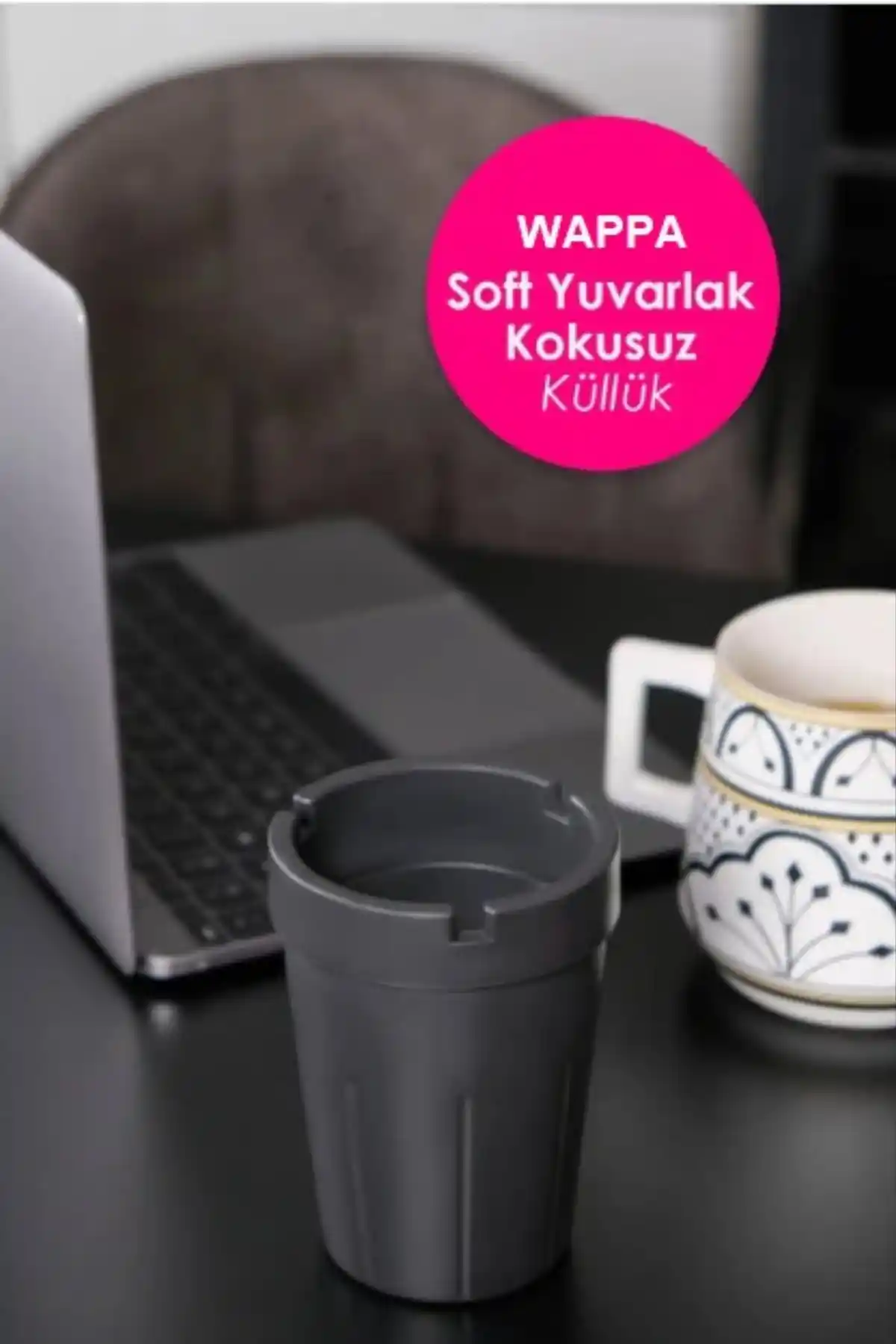 WAPPA Yuvarlak Kokusuz Küllük: Sigara Dumanını Hapseden Estetik ve Pratik Çözüm