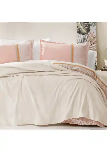 Yataş Olenna Wellsoft Çift Kişilik Battaniye Ekru - Şık ve Sıcak Tutan Ev Tekstili Ürünü