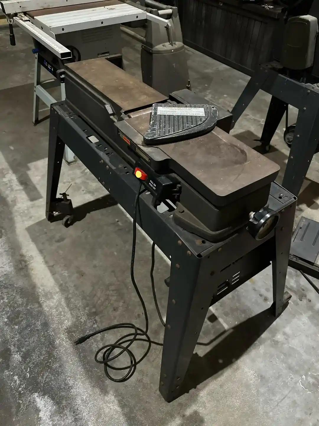 Eski Craftsman Planya/Jointer Cihazında Çit Montajı ve Parça Temini Teknikleri