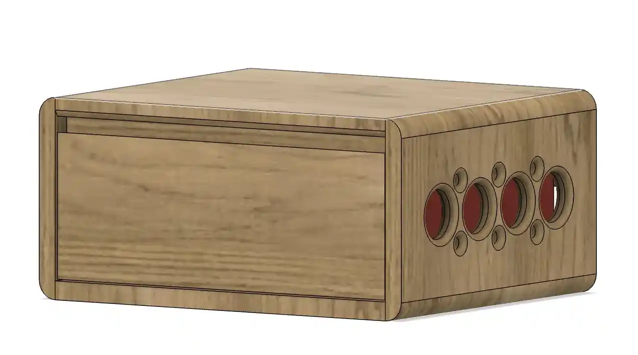 Yuvarlak Köşeli Yüzen Komodin Tasarımı: Estetik ve İşlevselliğin Buluşması