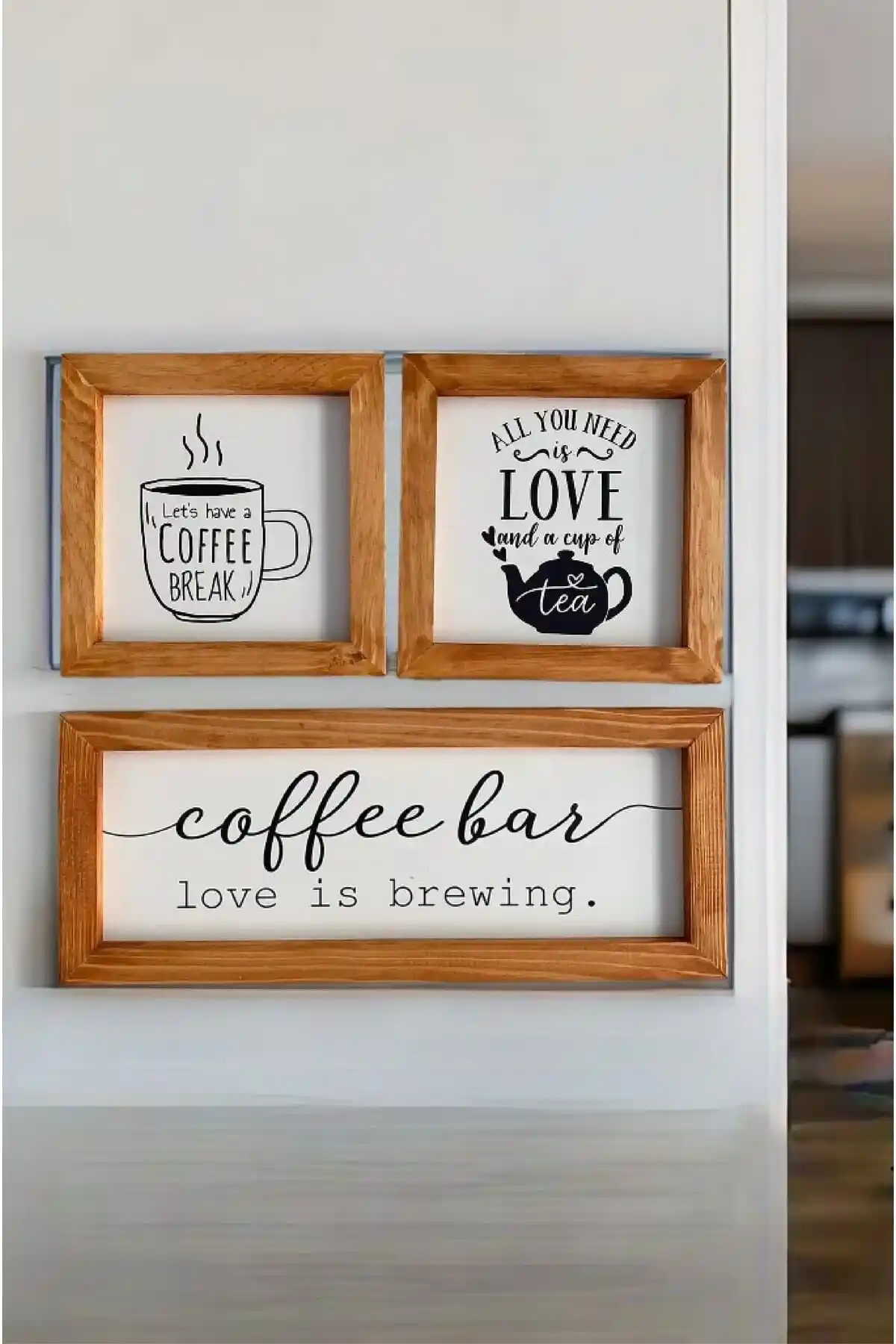 Ahşap Mutfak Dekorasyonu: Modern ve Dayanıklı Tablo Setleri ile Sıcaklık Katın