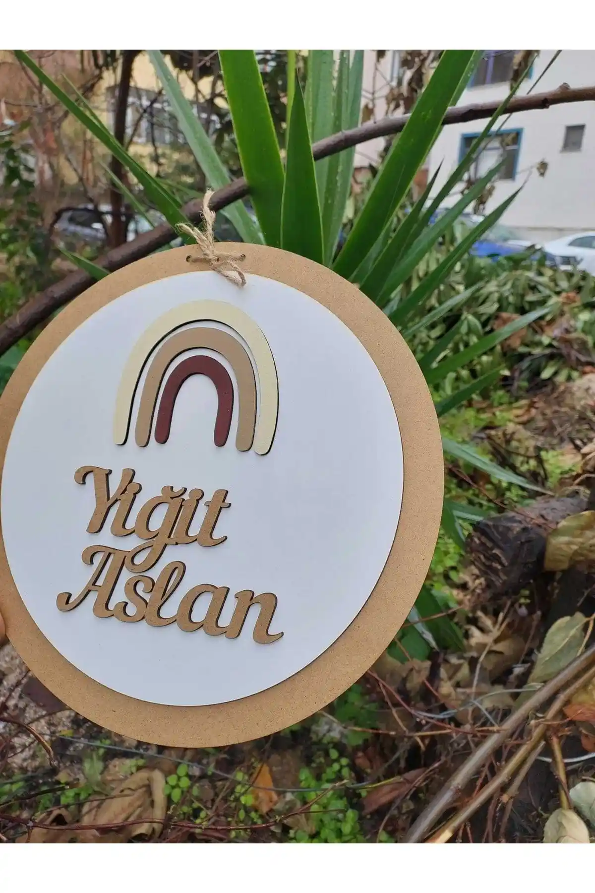 ARSERGROUP Rainbow Bebek ve Çocuk Odası Kapı Süsü ile Renkli ve Şık Dekorasyon Çözümü