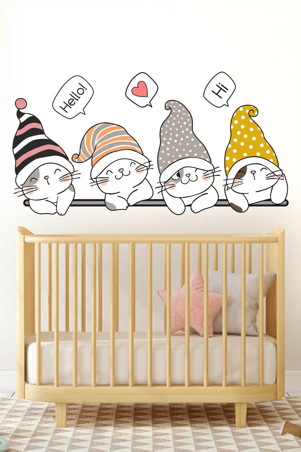 Çocuk Odası Dekorasyonu İçin Renkli ve Çok Amaçlı Sticker Setleri