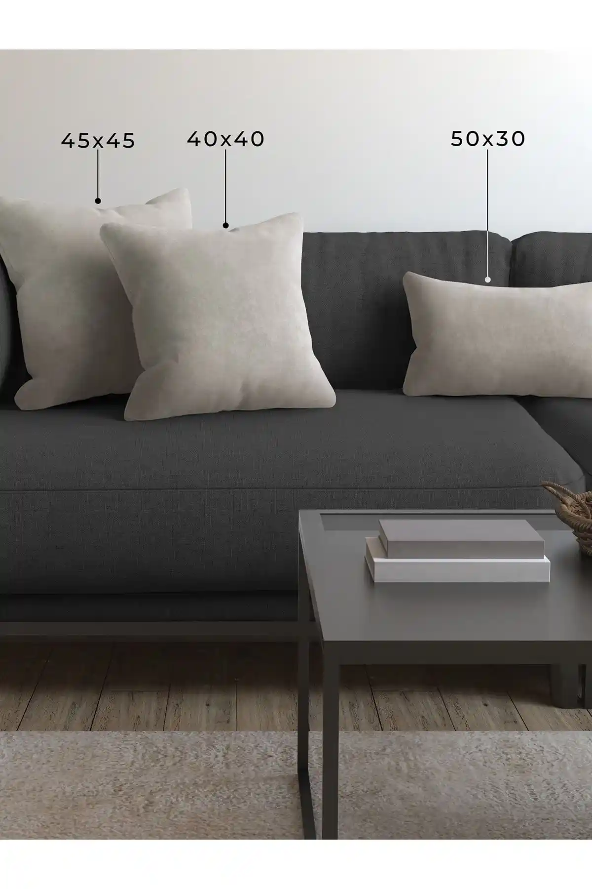 Demor Home Soft Serisi Kırlent Kılıfı Modern Ev Dekorasyonunda Şıklık ve Dayanıklılık