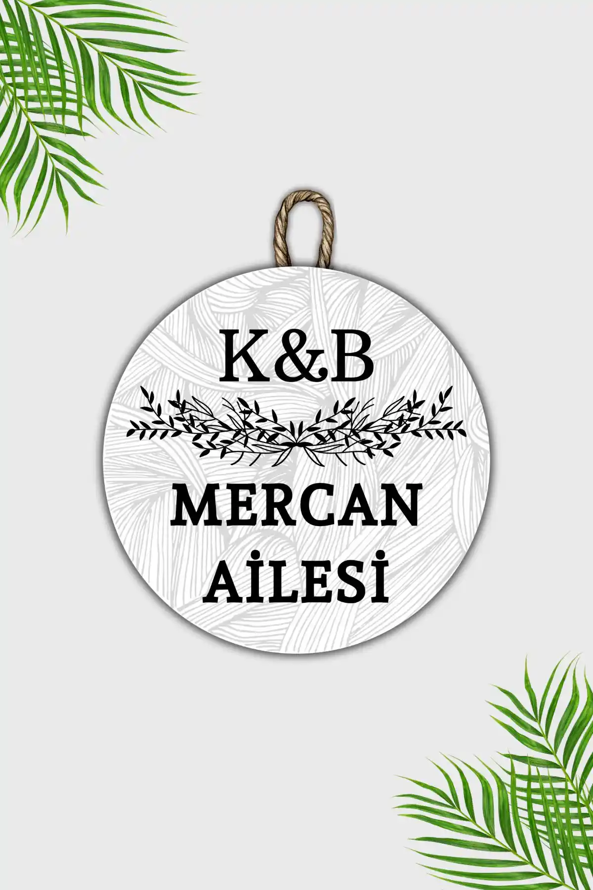 Dormot Home Modern Kapı Süsü Beyaz Kişiye Özel Tasarım Dış Mekan Dekorasyonları İçin