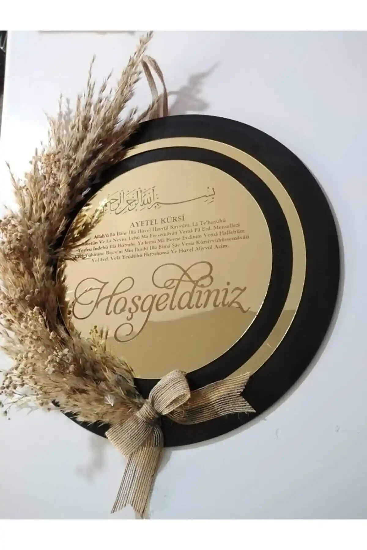 Ecrin Tuhafiye Ahşap Kapı Süsü Modern ve Dayanıklı Tasarım Özellikleri