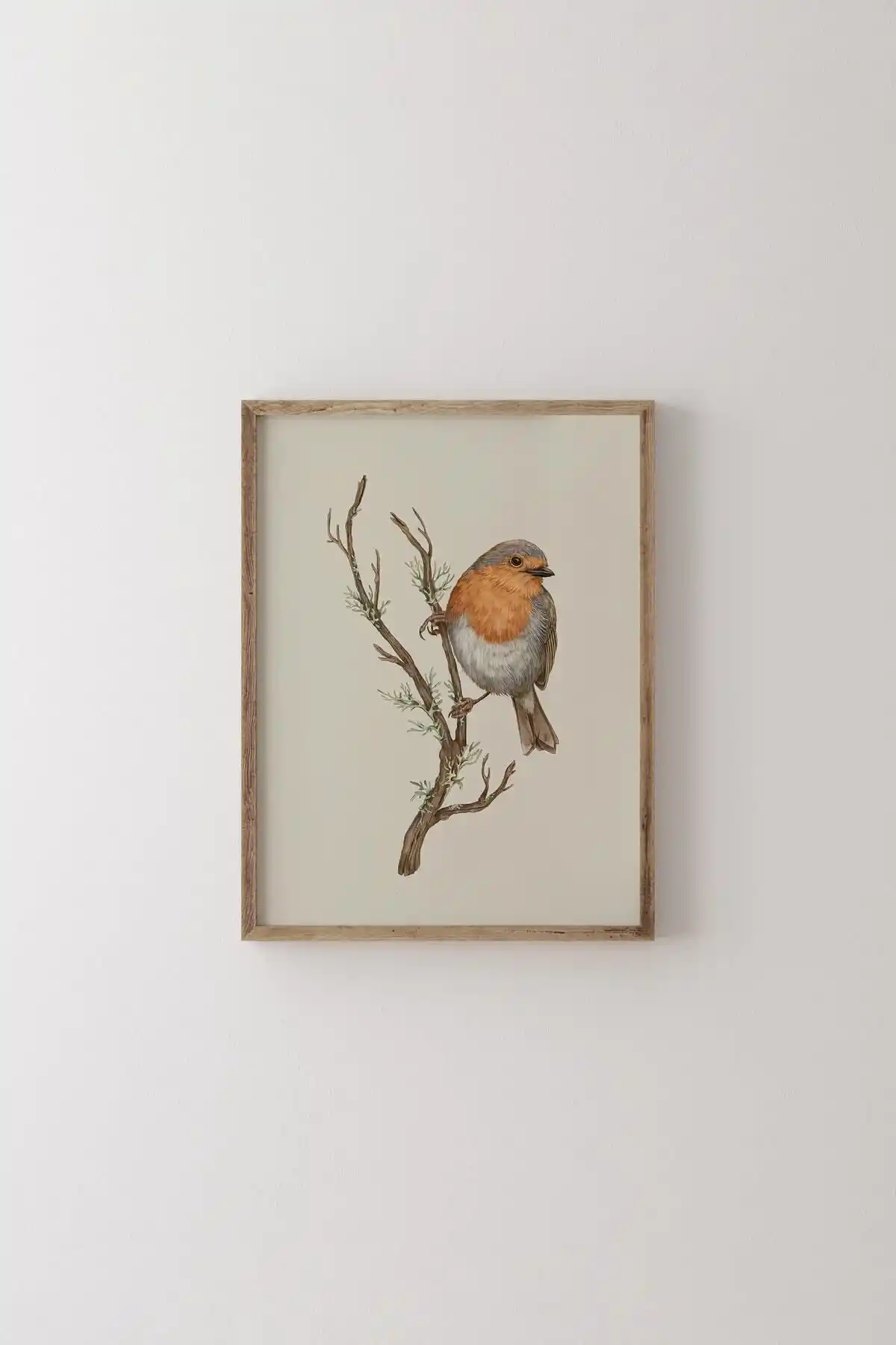 Epiqart Kuş Çizim Ahşap Çerçeve ile Modern ve Şık Dekorasyon Çözümleri