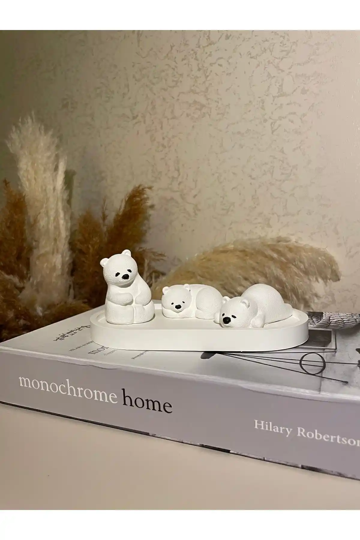 Ev Dekorasyonunu Canlandıran Sevimli Kutup Ayıları ve Organizer Tabak Seti