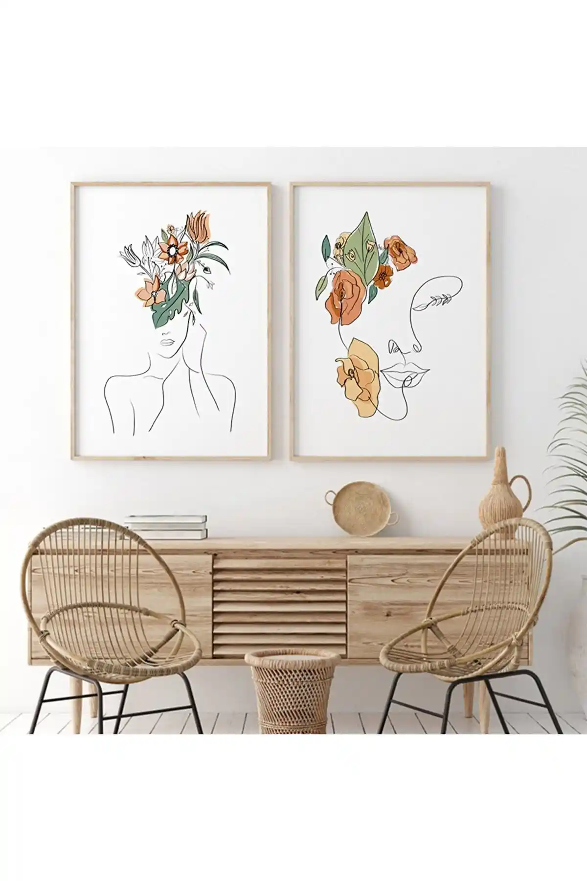 Fogo Wood Ahşap Soyut Dekoratif Tablo Modern ve Şık İç Mekan Tasarımı İçin Ideal