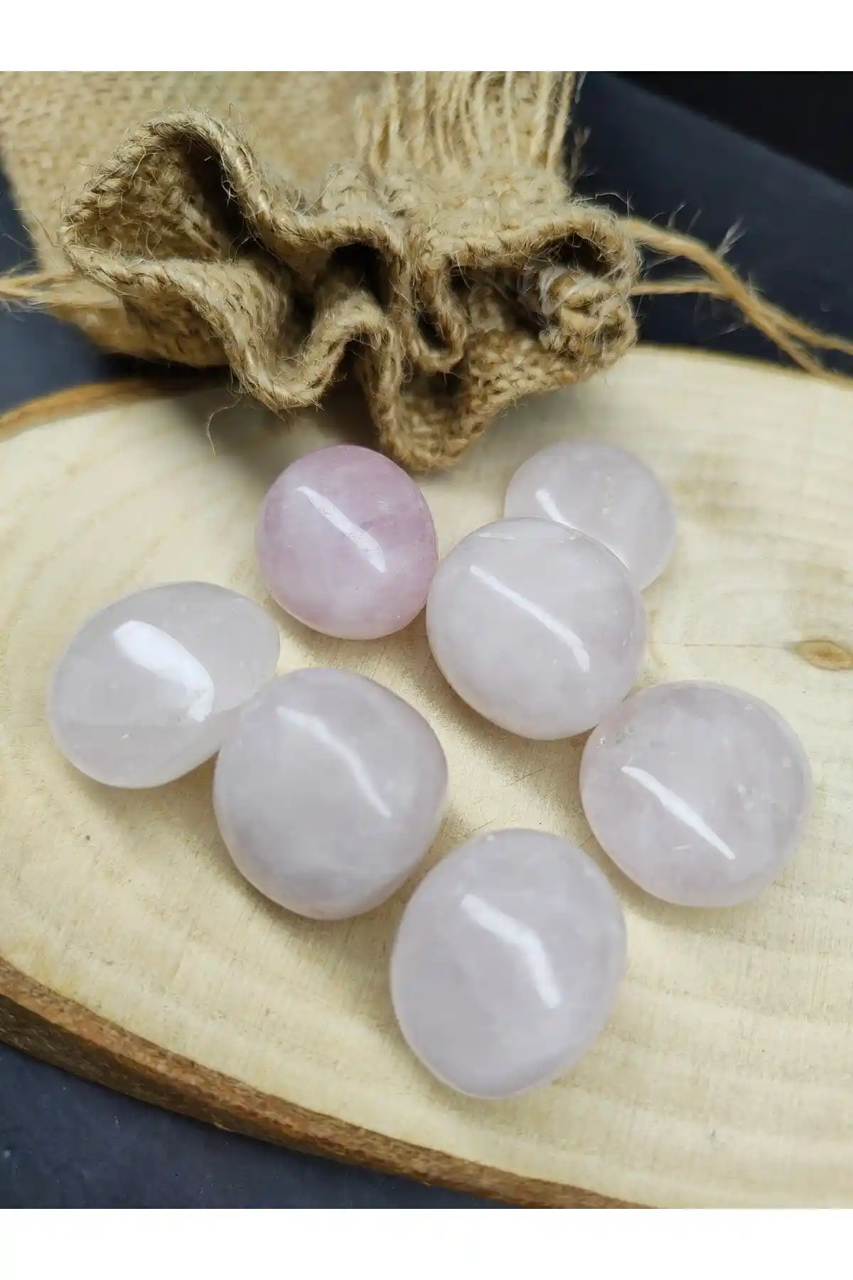 Genel Markalar Pembe Kuvars Doğal Taş Tımbıl ile Doğanın Sırlarını Cebinizde Taşıyın