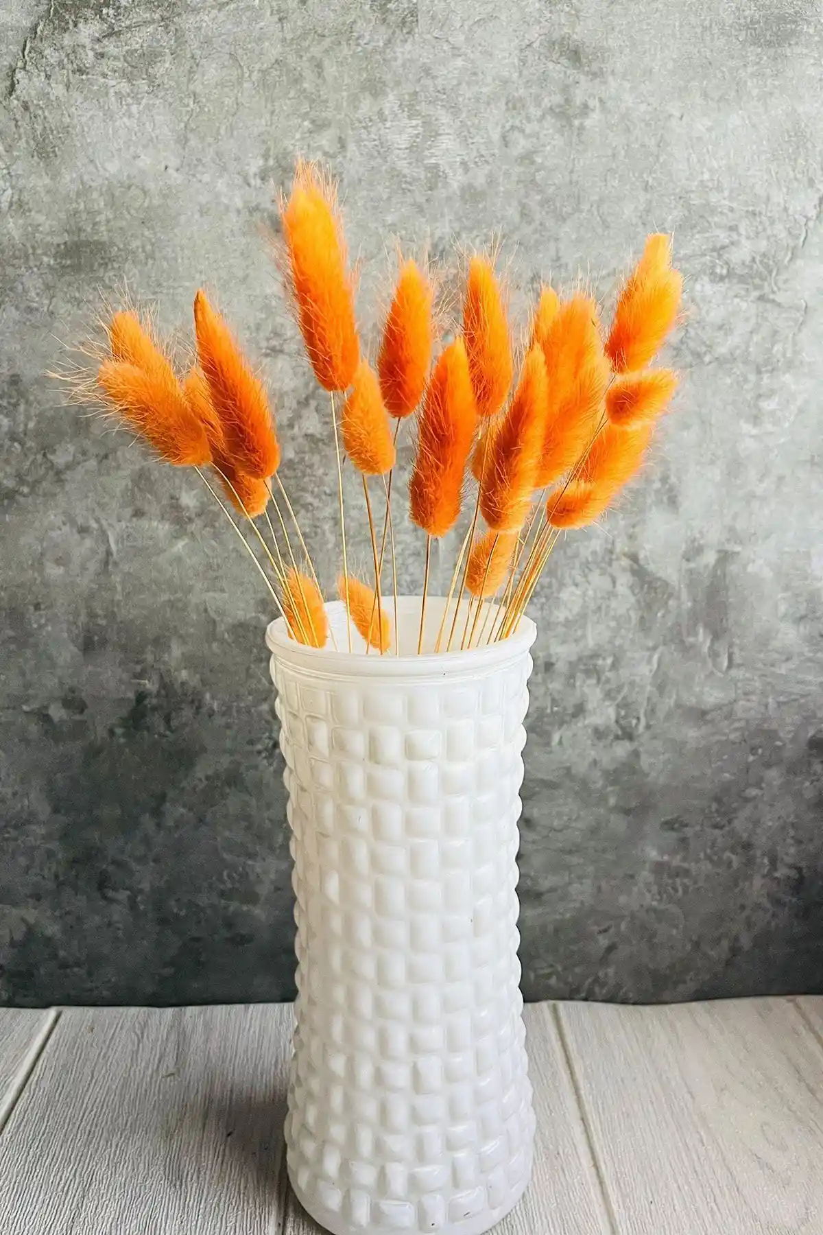 Goya Home Turuncu Renkli Kurutulmuş Çiçek Aranjmanı Doğal ve Şık Dekorasyon Ürünü