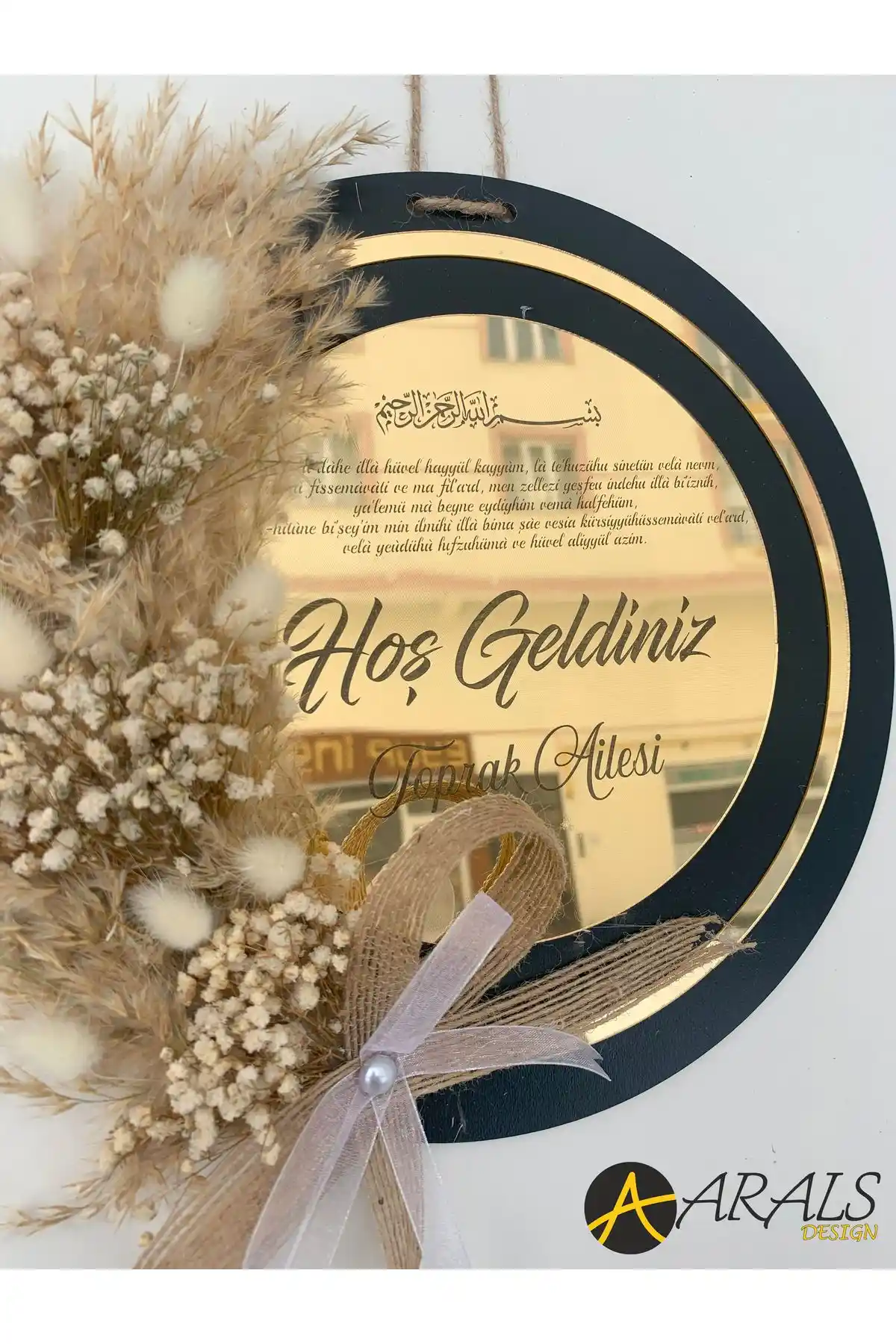 Kişiye Özel Ahşap Kapı Süsü ile Evinize Şıklık ve Anlam Katın