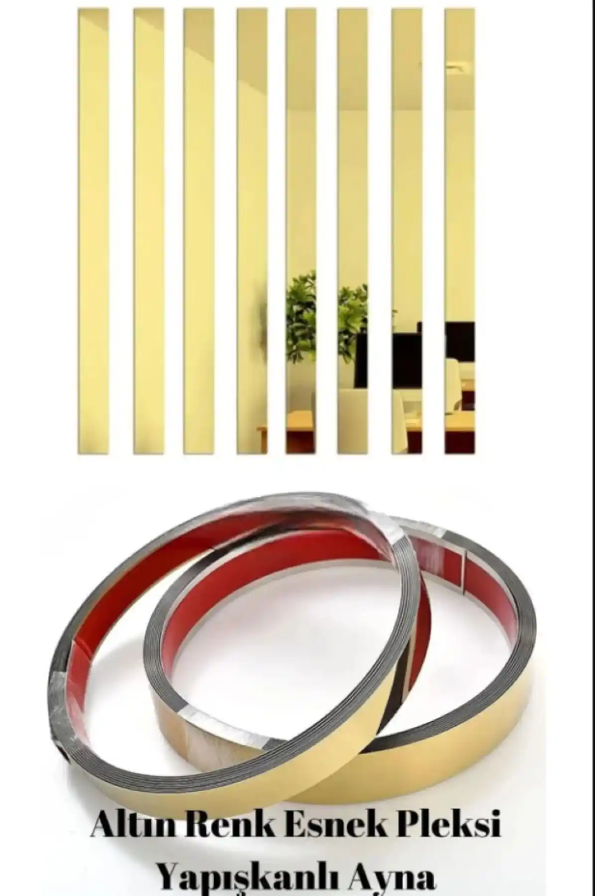 Kurtulan Lazer Tasarım Kendinden Yapışkanlı Pleksi Ayna Modern ve Şık Dekorasyon Çözümü