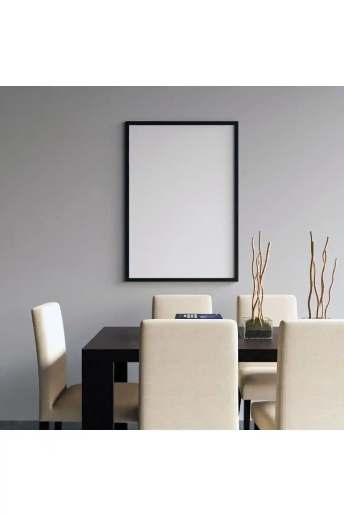 Mitra Clock 50x70 Çerçeve: Modern ve Şık Büyük Boyutlu Fotoğraf Çerçevesi