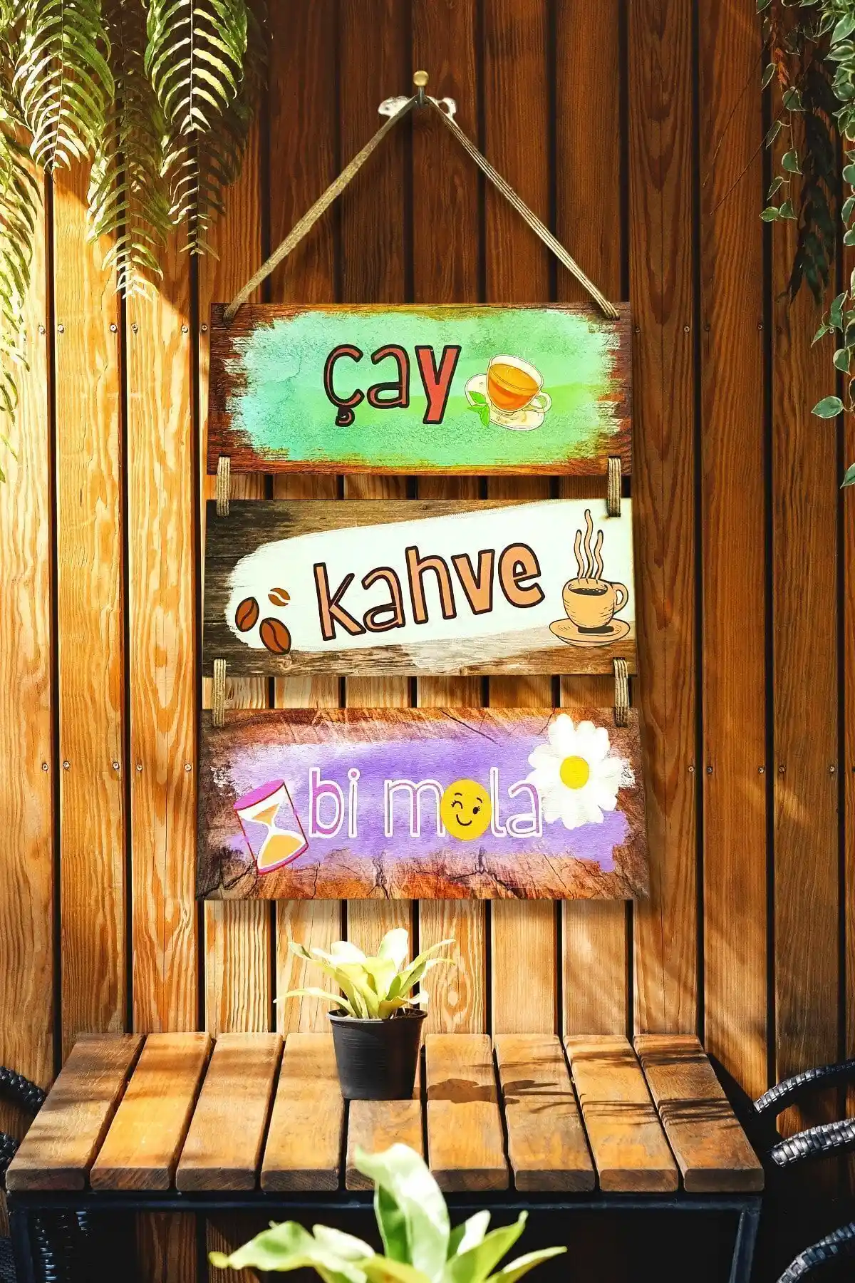 Nod 3'lü MDF Duvar Dekoru Seti Modern ve Şık İç Mekan Dekorasyonu İçin Uygun