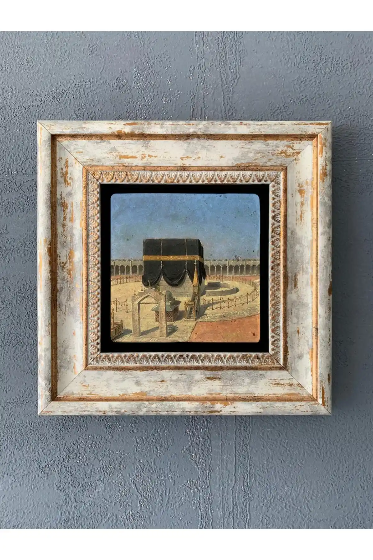 Oscar Stone Decor Taş Duvar Dekoru Kabe ve İslami Motiflerle Şık Tasarım