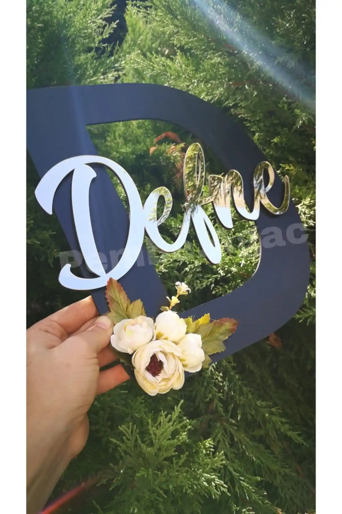 Pembe Ağaç Tasarım Atölyesi'nin Harfli Bebek ve Çocuk Kapı Süsü Ürünü İncelemesi