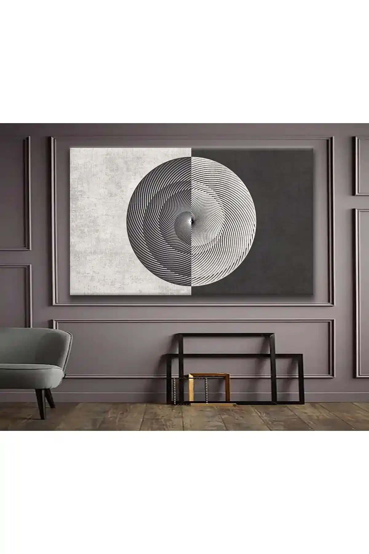 Sebenta Sürrealis Kanvas Tablo Modern ve Çarpıcı Duvar Dekorasyonu İçin Uygun