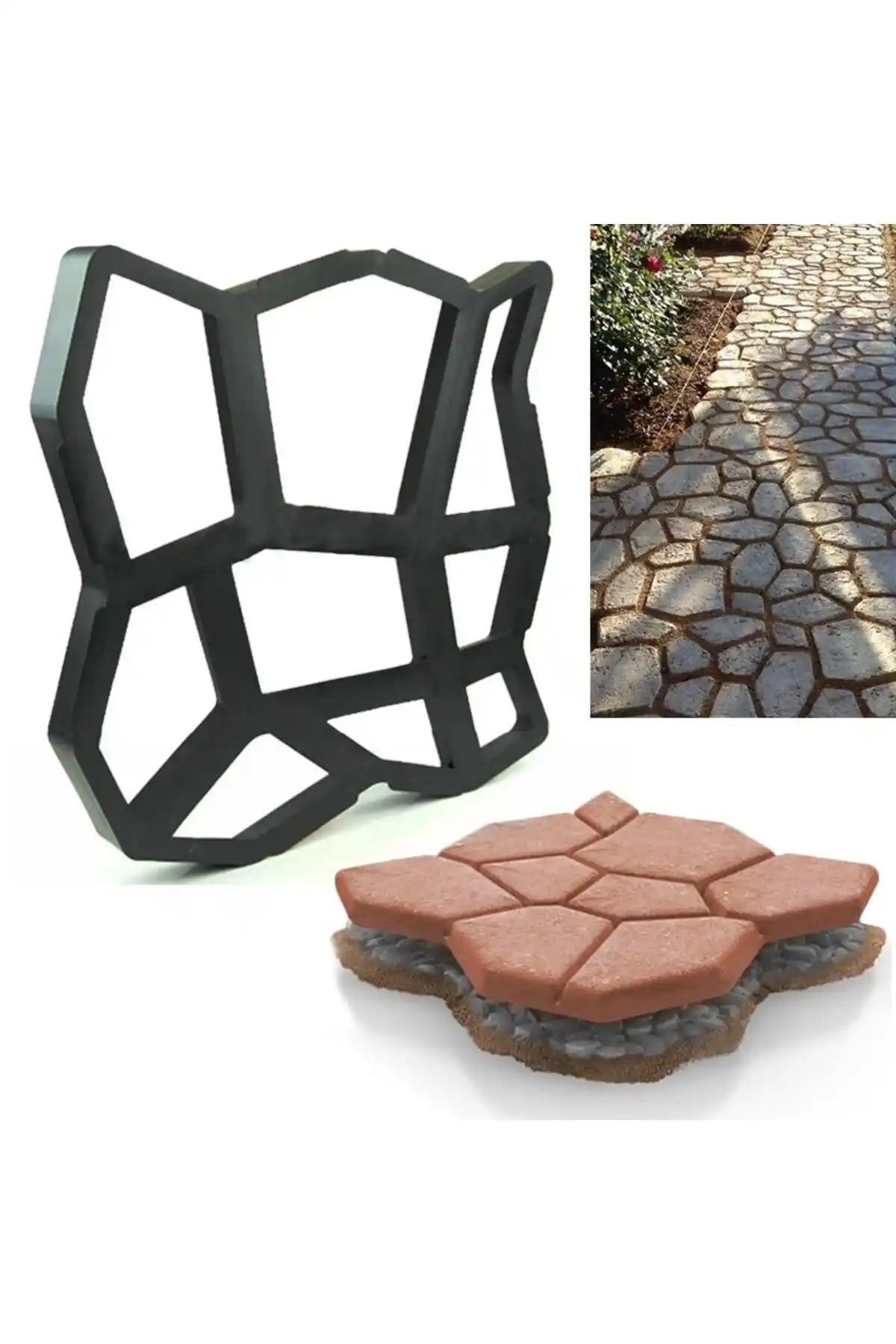 Taşmatik Bahçe Taş Kalıp Beton Kalıbı: Estetik ve Dayanıklılık Sunan Modern Tasarım