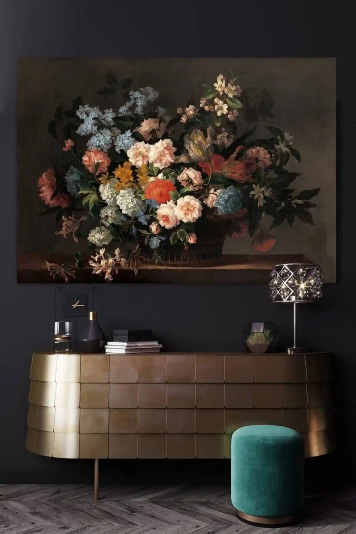 VeraStore Çiçek Temalı Kanvas Tablo – Dayanıklı ve Canlı Renklerle Dekorasyonunuza Şıklık Katar