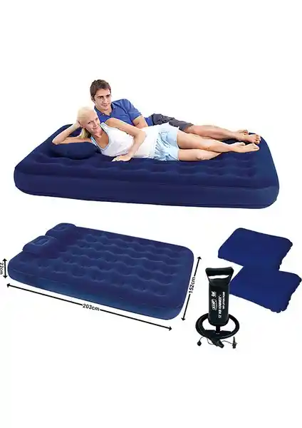 Bestway Çift Kişilik Şişme Kamp Yatağı Outdoor Set 67374 Konfor ve Dayanıklılık