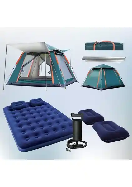 Black Island Kamp Seti ile Doğada Konforlu ve Pratik Kamp Deneyimi Sunar