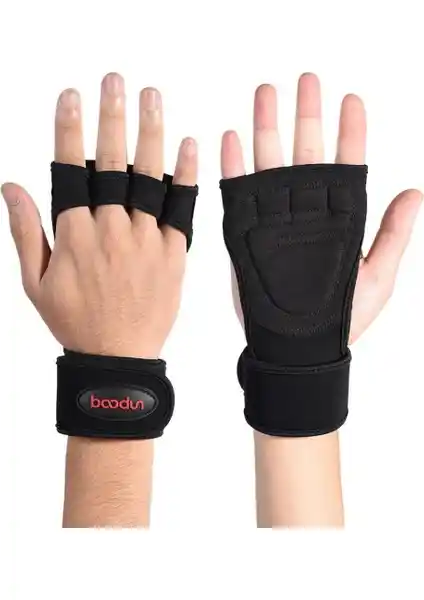 Boodun Profesyonel Fitness ve Ağırlık Eldiveni Güç ve Konfor Sunan Spor Ekipmanı