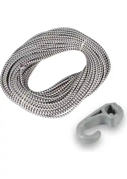 Branda Gergi Lastiği ve Plastik Kancalar ile Dış Mekan Germe Çözümleri