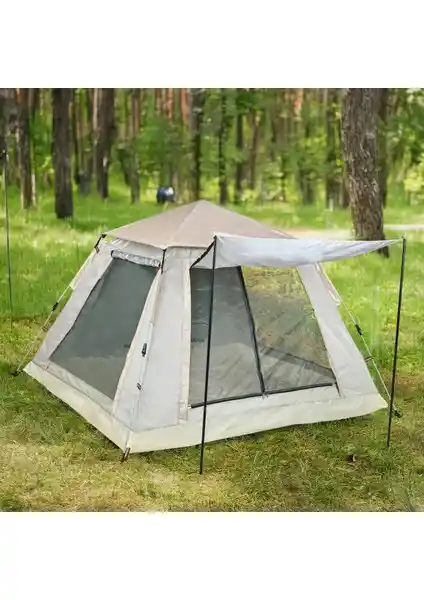 Bysay Tam Otomatik Kamp Çadırı 4-6 Kişilik Dayanıklı ve Kolay Kurulumlu Çözüm