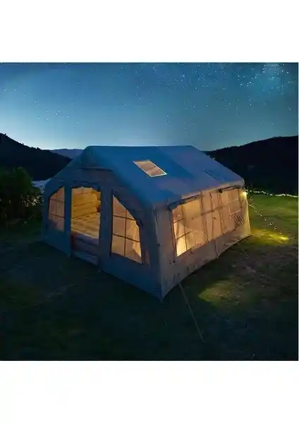 Campfit Camfit 4 Mevsim Şişme Kamp Çadırı: Dayanıklı ve Hızlı Kurulumlu Geniş Kamp Çadırı