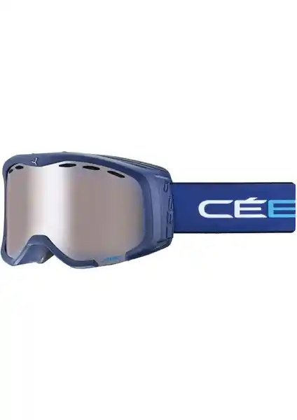 Cebe CHEEKY Gözlük Üstü Takılabilen Mat Blue White Orange Flash Mirror Cat.2 Gözlükleri